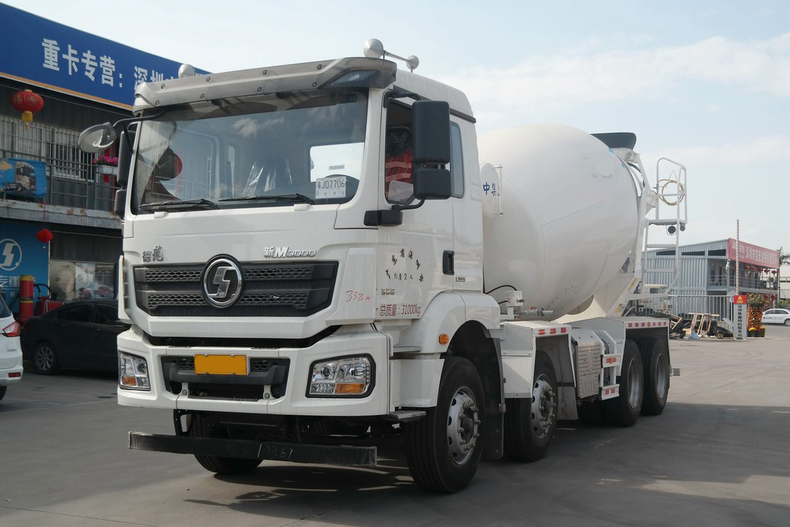 山西自動車重型トラック デロン 新型M3000 336HP 8X4 7.49m3 コンクリートミキサートラック