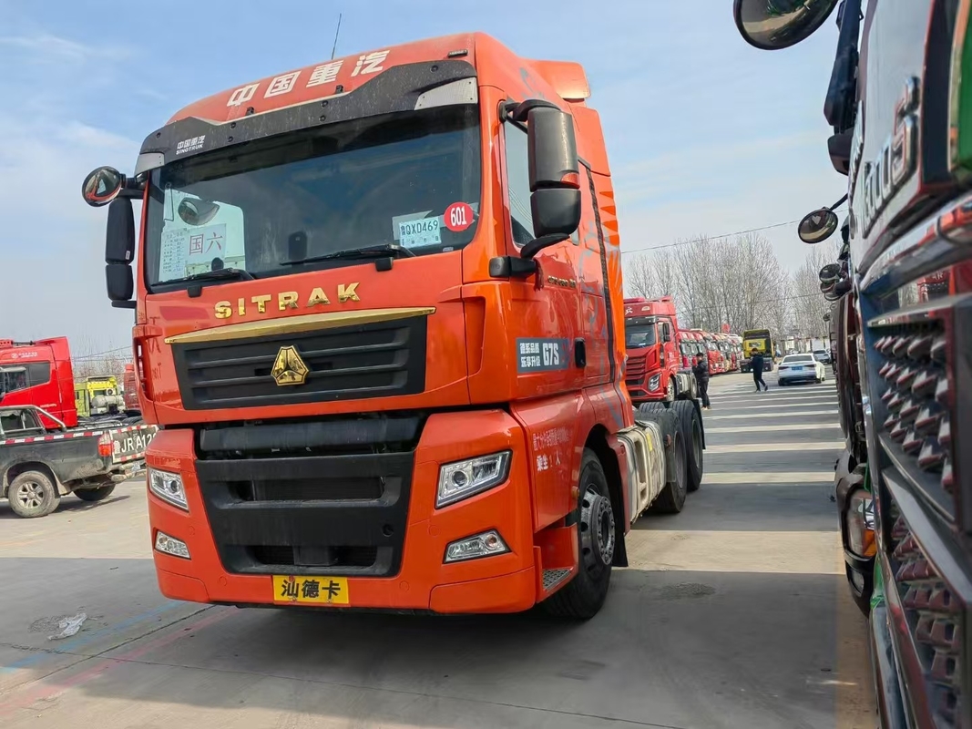 トレーラー トラックヘッド オートマティック トラクター 馬頭 SITRAK G7S ウェイチャイ エンジン 680hp 容量 15リットル