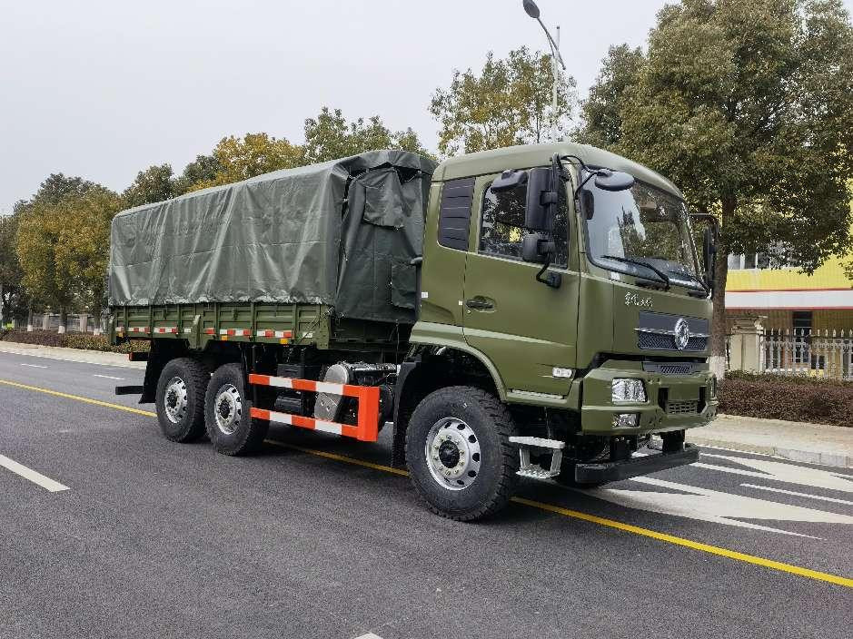 6×6 貨物トラック ドンフェン 新型トラック オフロードトラック タイヤ シングルキャビン カミンズ エンジン アフリカでの使用