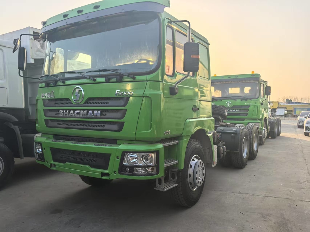 中古 トラクターヘッド トレーラー トラック Shacman F3000 パワフル トラック 380hp 6*4 ドライブモード 10 タイヤ 走行不良道路