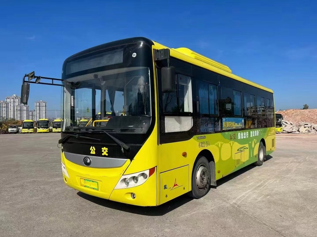 中古電動バス ユトン市バスZK6815 バッテリー寿命 280km 23人座 59人 公共交通