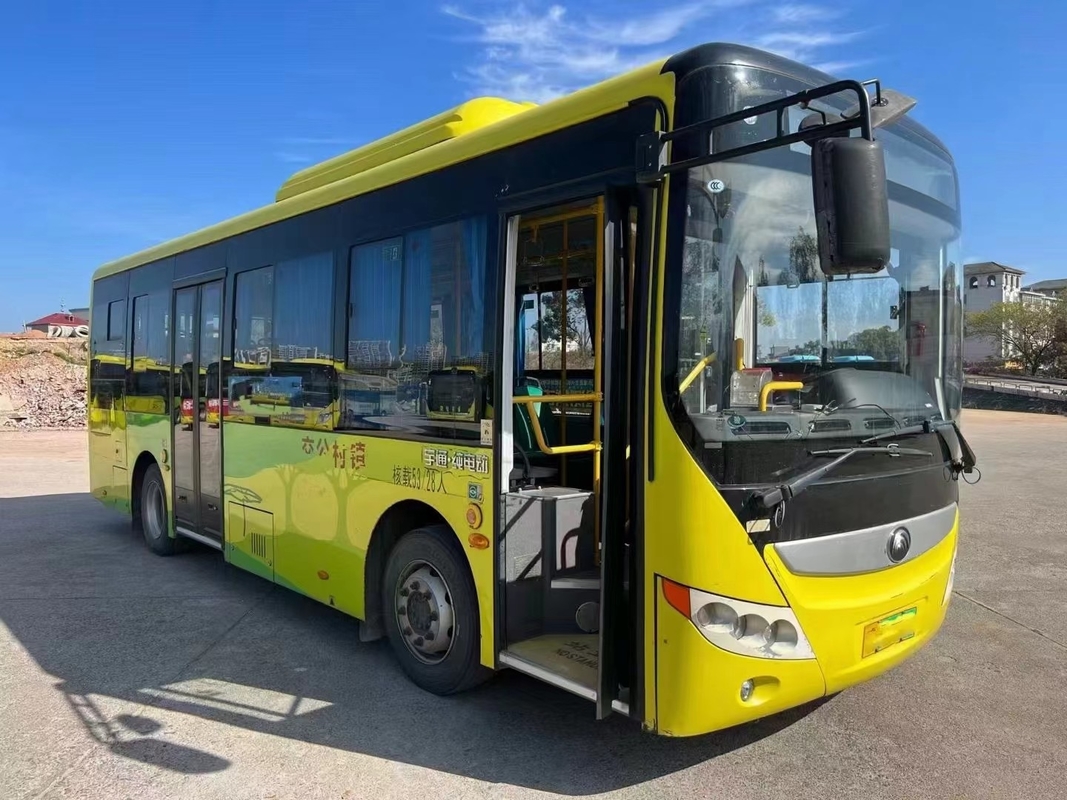 中古電動バス ユトン市バスZK6815 バッテリー寿命 280km 23人座 59人 公共交通