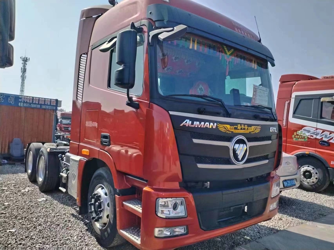 中古 トラクターヘッド 中国 トラック 10 輪 フォトン GTL 510hp スリーパー付き 強力なトラクター トラック 重用