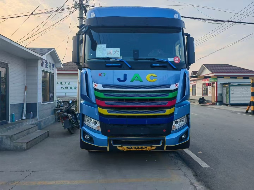 中古 リニューアル トラクターヘッド 2023年 JAC 10輪用 半トラック カミンズ エンジン 560hp エアバッグ