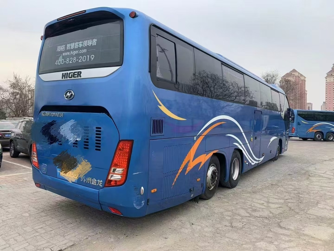 バス 中古 ハイガー KLQ6132 ウェイチャイ 375hp ダブルディフ バス 56席 ダブルバック アルクセ ルックス 輸送