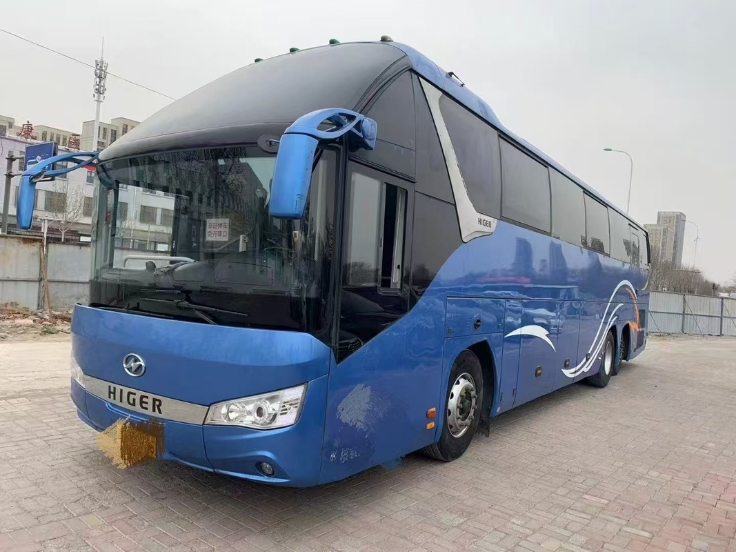 バス 中古 ハイガー KLQ6132 ウェイチャイ 375hp ダブルディフ バス 56席 ダブルバック アルクセ ルックス 輸送