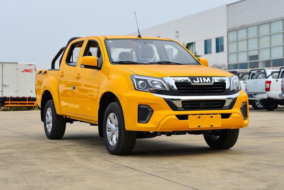 イスズウ ロングホイールベース ダブルキャビ ピックアップ トラック 大型貨物 ベッド 2WD 後ろ駆動 マニュアルトランスミッション