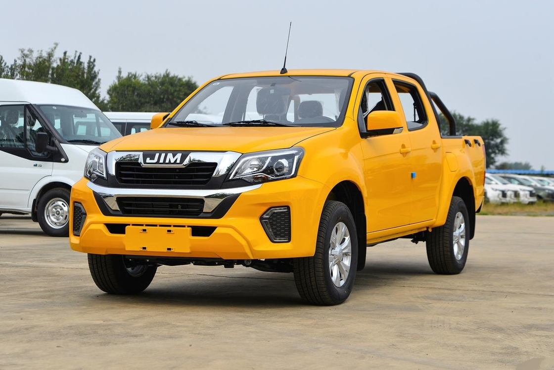 イスズウ ロングホイールベース ダブルキャビ ピックアップ トラック 大型貨物 ベッド 2WD 後ろ駆動 マニュアルトランスミッション