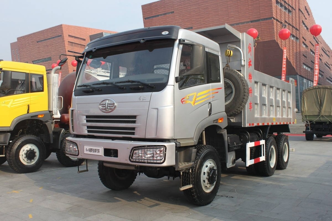 中古ゴミ箱 ターパー JIEFANG 6*6 ドライブモード 中古ゴミ箱 建設材料輸送