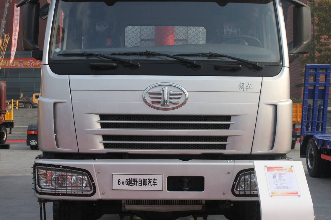 中古ゴミ箱 ターパー JIEFANG 6*6 ドライブモード 中古ゴミ箱 建設材料輸送