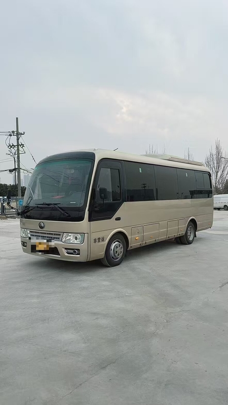 中型ZK6792D51 中古バス 25人座席容量 6速ギアボックス 拡張 沈んだ後部荷物庫