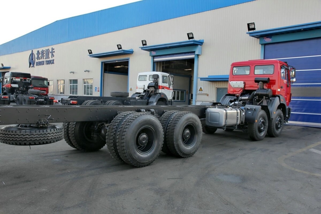 中古貨物トラックシャーシ販売用 Beiben Ng80 8×4 ドライブモード 336hp お手頃価格の輸送用中古トラック
