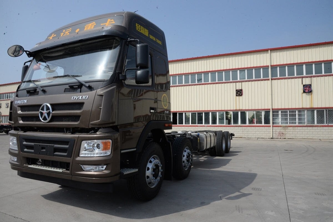 中古重貨貨物 トラック シャーシ 販売 デイアン N8e 8×4 ドライブモード 350hp 中古貨物 トラック