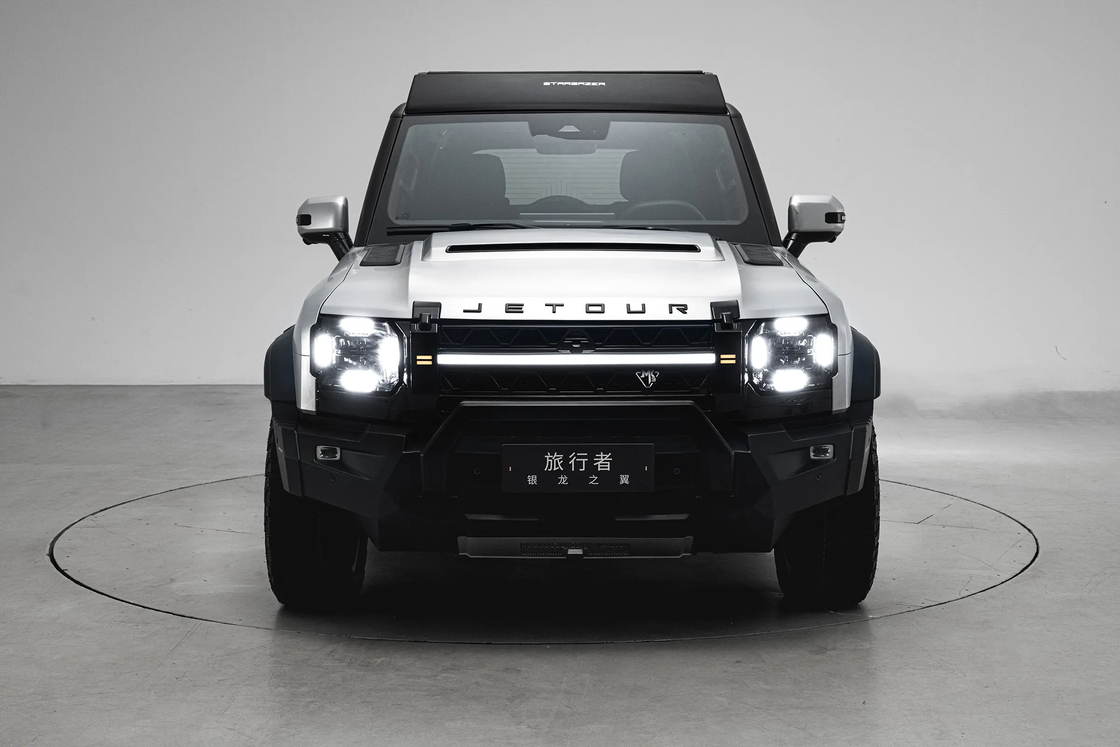 中国製SUV 低走行距離 シルバー ドラゴンウィング SUV オートマチック 2024年式 家族用および商用