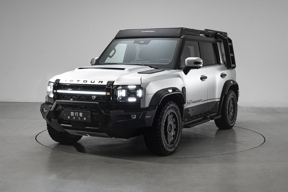 中国製SUV 低走行距離 シルバー ドラゴンウィング SUV オートマチック 2024年式 家族用および商用