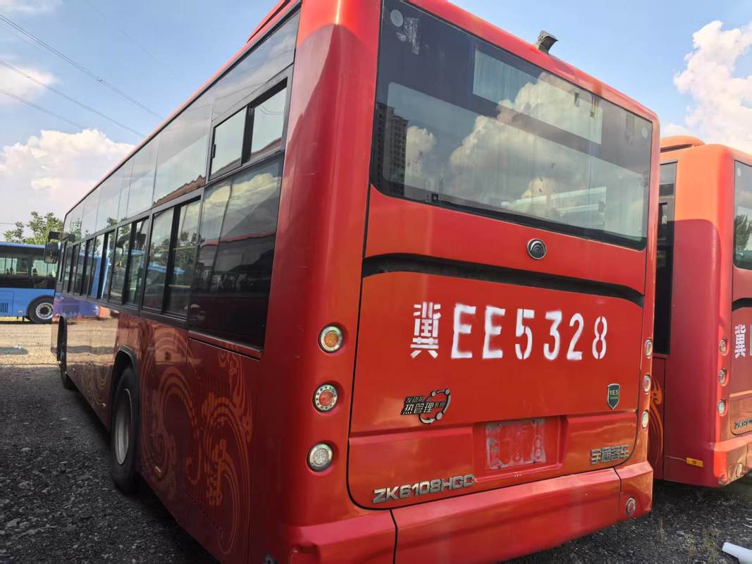 2019年 中古 76/10-41 座席 12 メートル 滑らかな形 中古 ZK6108 シティバス ダブルドア