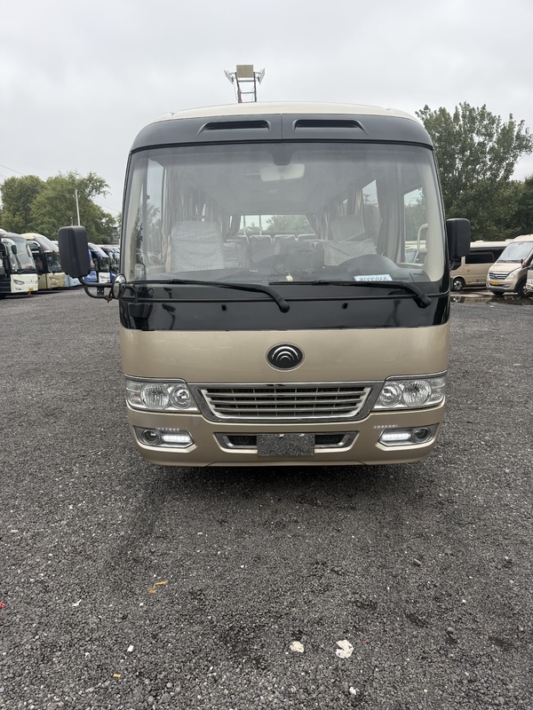 Coach Bus Second Hand Yutong T7 Yuchai 163hp  Leaf Spring 17 Seats  Lux Transport With Air Condition
