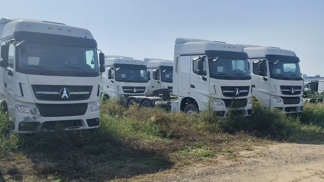 Used Beiben Tractor Truck 6x4 Tractor 10 Wheel 480hp Lhd/Rhd Africa Price 6x6