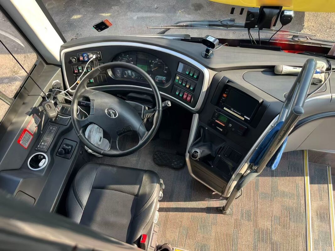 中古 ディーゼル キングロング バス 50人座 豪華 リーフスプリング ウェイチャイ エンジンスクール ツアー インターシティ 通勤バス