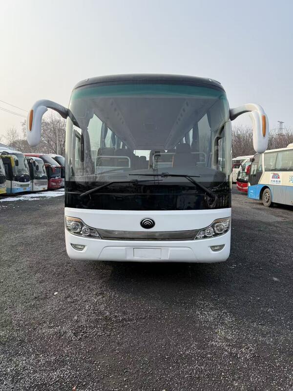 中古 ツアー バス ユートン ZK6121 ユチャイ 330hp レフ スプリング 67 席 エアコン付き ルックス 輸送