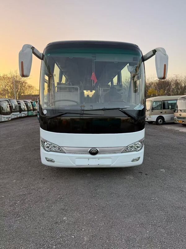 中古高級バス 宇通 ZK6119 玉柴 330馬力 リーフスプリング 50席 エアコン付き観光・長距離輸送用