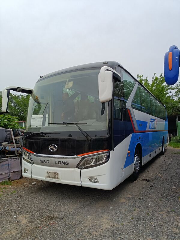 中古コーチバス キングロング XMQ6129 ユーチャイ ユーロ5 リーフスプリング 54席 2021年製 ラグジュアリー輸送 エアコン付き シャトルまたは長距離用