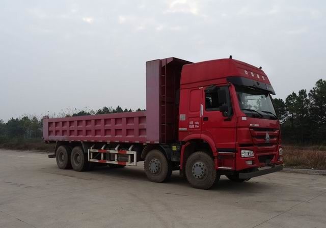 8×4ドライブ モード秒針のダンプ トラックSINOTRUK HOWOのブランド2014年