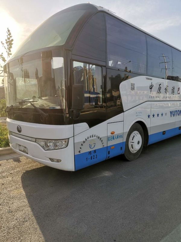 6122HQ9A 51座席交互計算が付いているYutongによって使用されるコースター バス ディーゼル機関の左手ドライブ