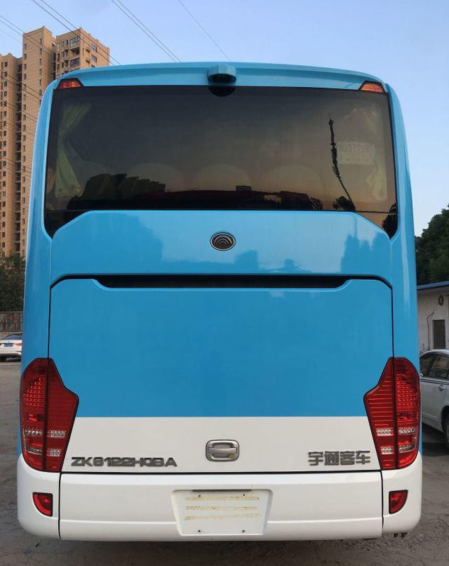 Zk6122 LHDはYutongをバスで運ぶ2015年50の座席ディーゼル機関125km/Hの最高速度を使用した