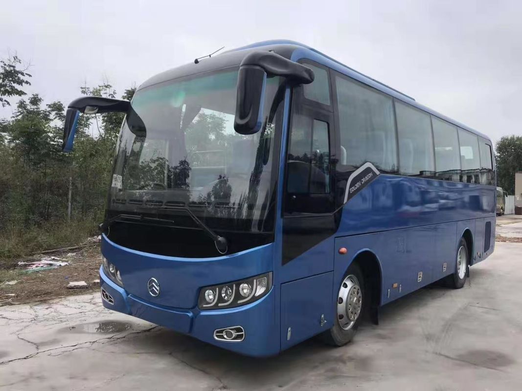 33の座席2014年によって使用される旅行バスによって使用される大型バス青い色3300mmバス高さ