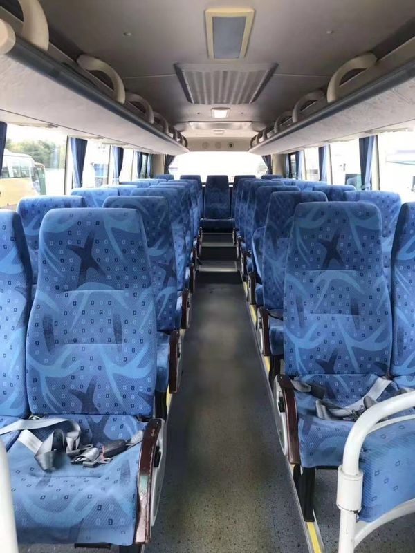 33の座席2014年によって使用される旅行バスによって使用される大型バス青い色3300mmバス高さ
