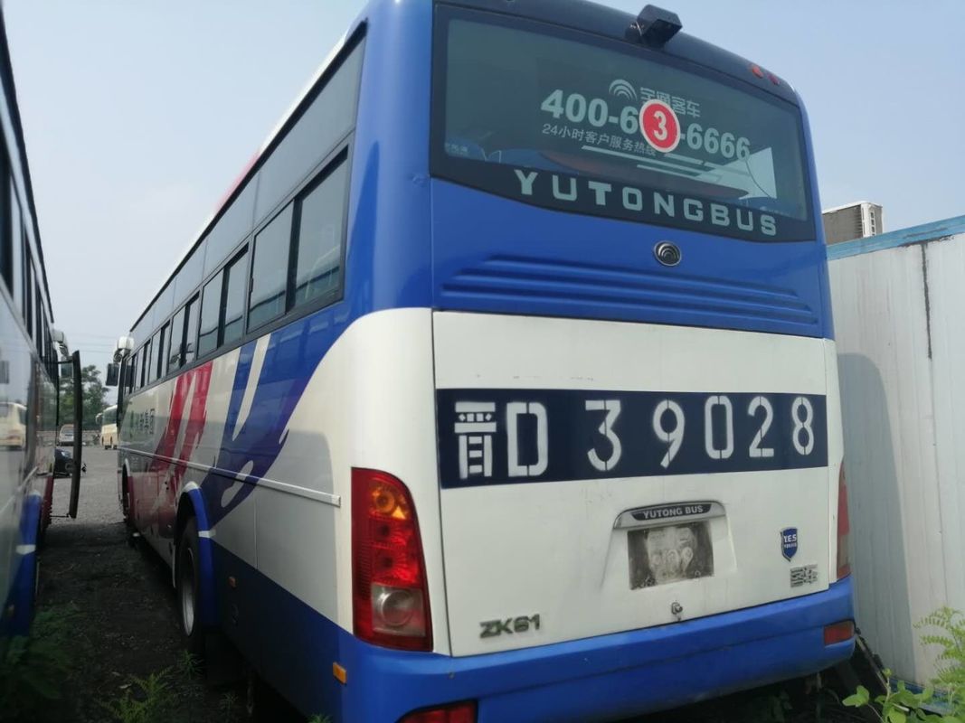 使用されたYutongバスZK-6112D 53座席110km/Hによって使用されるコーチ バス前部エンジン