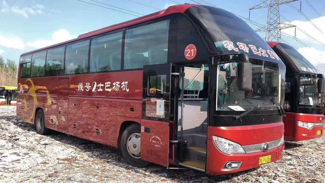247kwディーゼル油は50の座席2015年によって使用されるYutong ACのYuchaiエンジンの低いキロメートルのユーロIIIの鋼鉄シャーシをバスで運ぶ