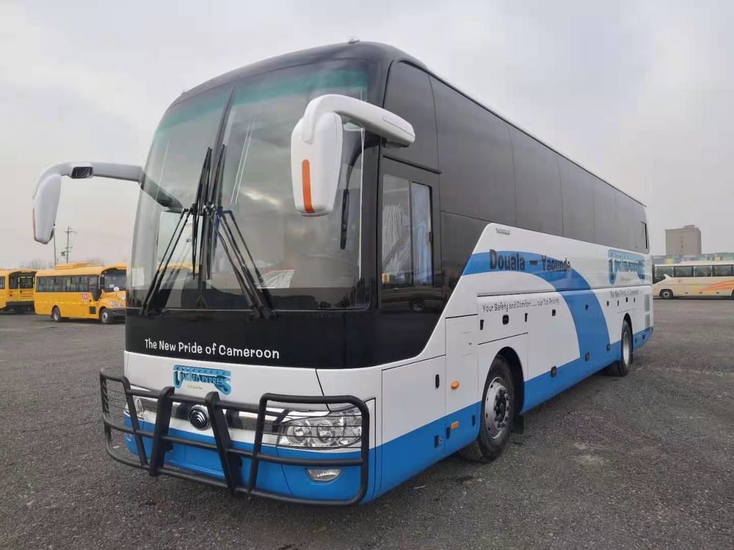 昇進の後部エンジンの55の座席白い色のYutong真新しいバスZK6122H9