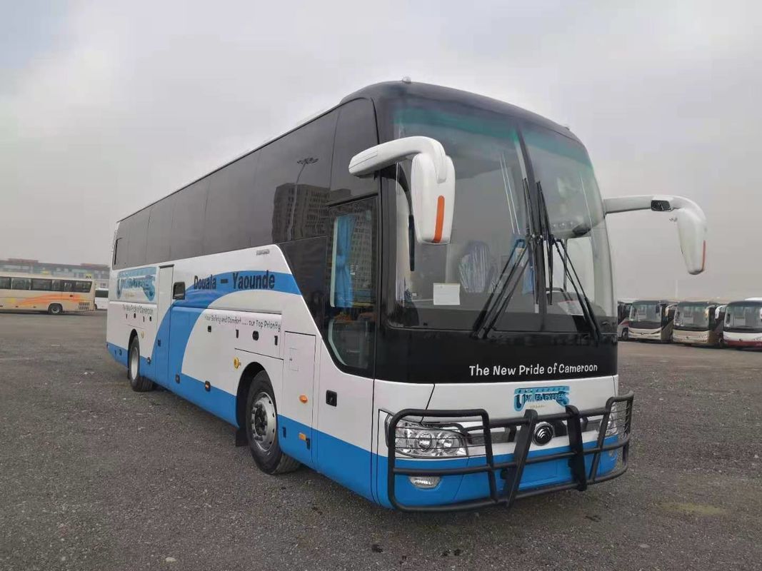 昇進の後部エンジンの55の座席白い色のYutong真新しいバスZK6122H9