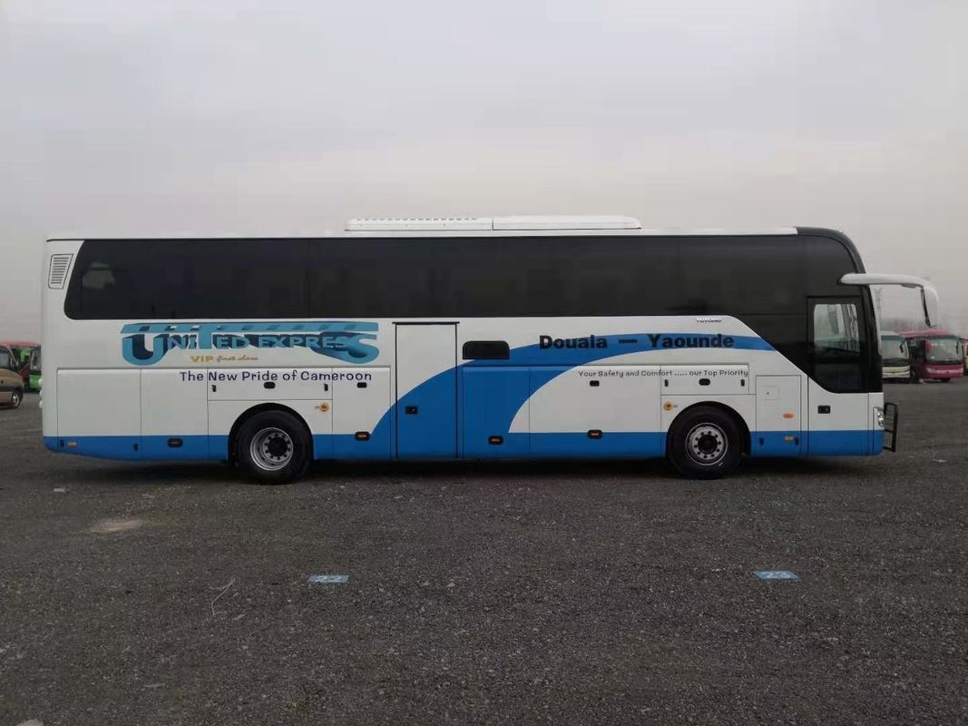昇進の後部エンジンの55の座席白い色のYutong真新しいバスZK6122H9