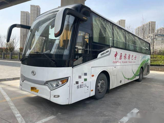 使用されたコーチ バスKinglong XMQ6112 51の座席エアバッグのシャーシの左手ドライブ低いキロメートルの裸のパッキング