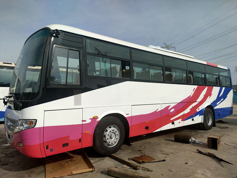 57の座席は2014年事故を操縦しないYutongバスZK6112Dディーゼル機関LHDの運転者を使用した