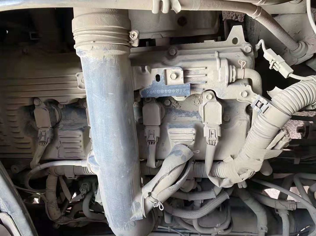 使用されたコースター バス2TRエンジン20の座席小型バス トヨタ・コースターの左手ドライブ フル オートのドア
