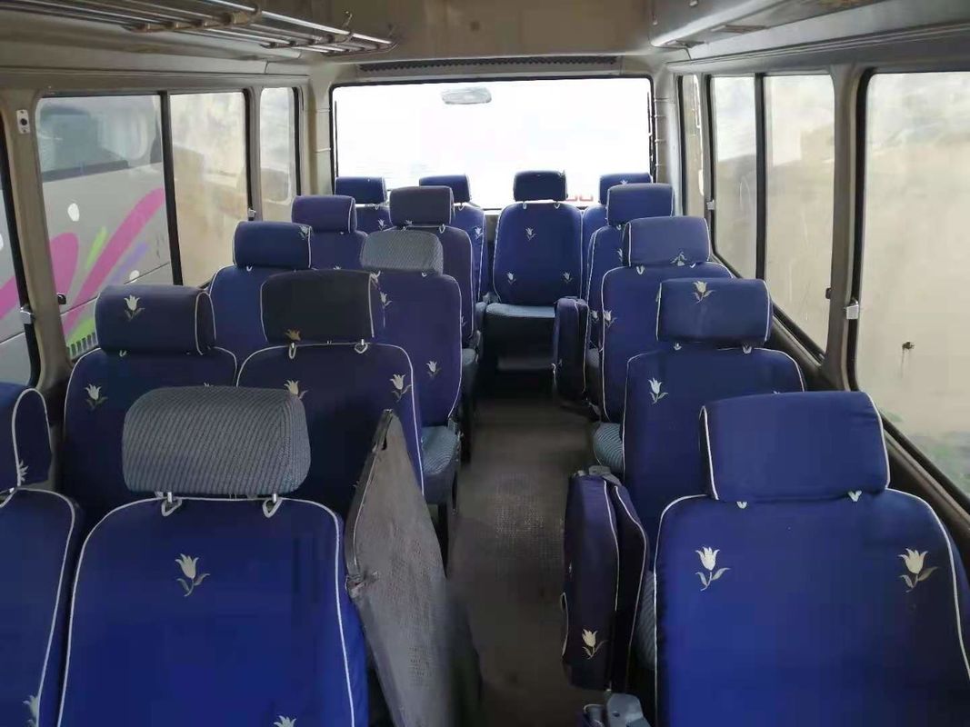 右ドライブによって使用されるコースター バス トヨタのブランド23/29seatsの低いキロメートル1hzエンジン