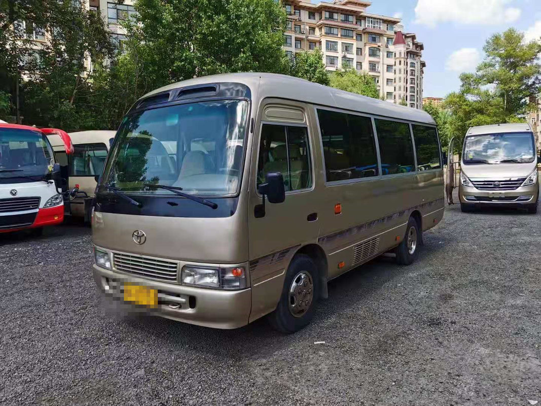 23の座席によって使用されたコースター バスは3RZガソリン機関を搭載するバス トヨタ・コースター小型バスを2012年の左手のステアリング使用した