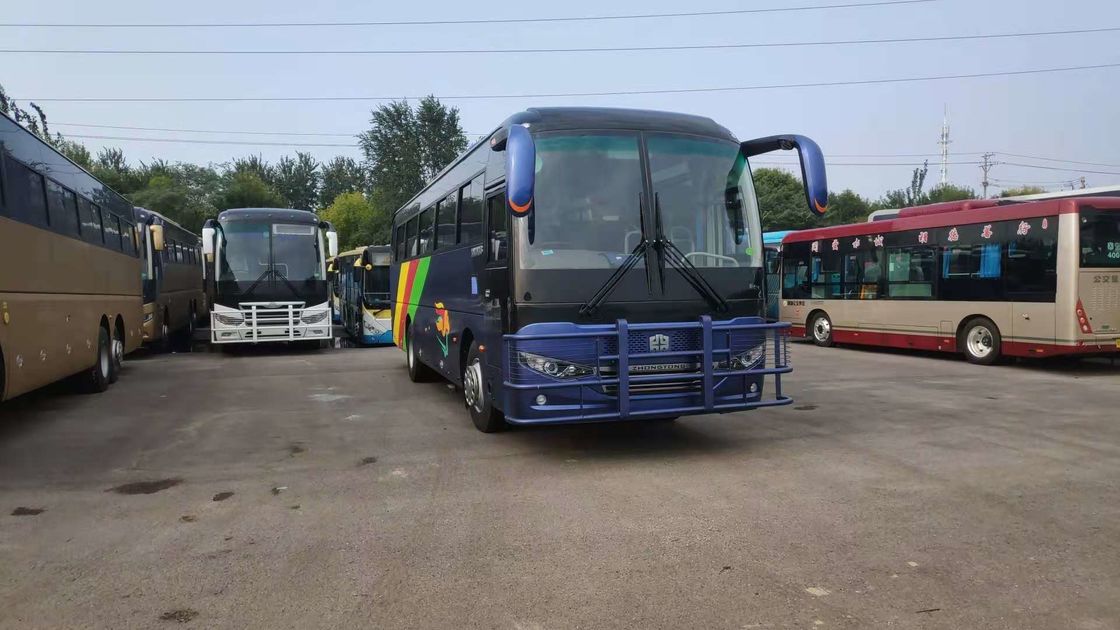 Zhongtong LCK6108Dラインの新しいバス47座席10m長さのよい状態の前部Eengineバス6シリンダー