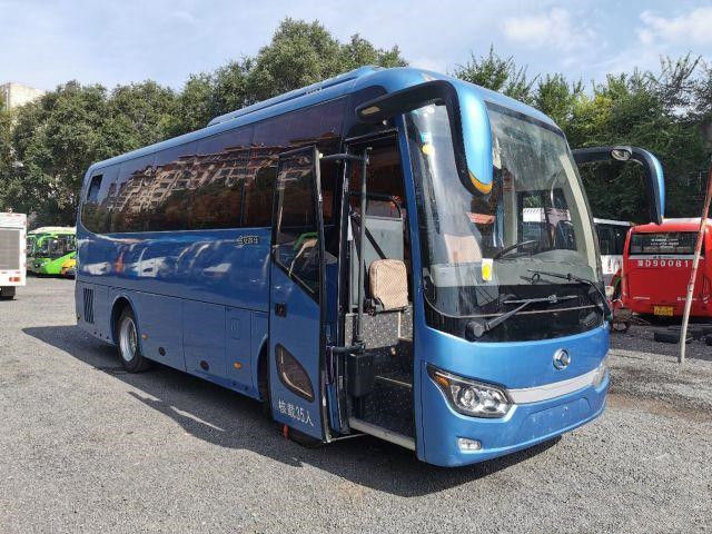 フィリピンHiaceの右ドライブ小型車のKinglongバス コーチXMQ6802 35の座席のためのトヨタ使用されたより高いバス