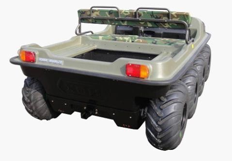 道8X8を離れて土地および水両方のために適したすべての地勢の水陸両用車