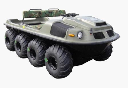 道8X8を離れて土地および水両方のために適したすべての地勢の水陸両用車