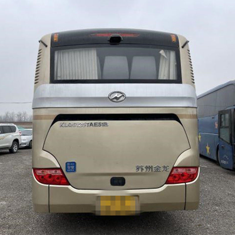 2018の年54の座席ディーゼル後部エンジンはより高いバスKLQ6129TAによって使用されたコーチ バスを事故使用しなかった