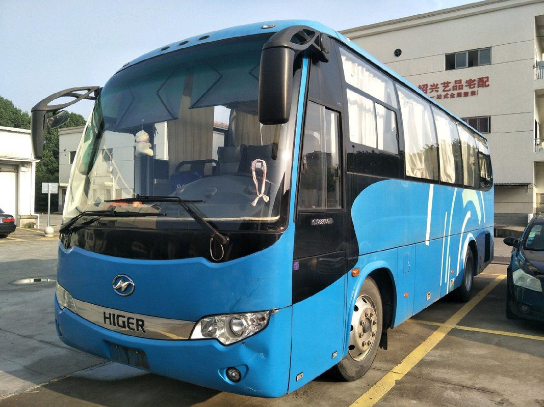 37の座席は2014年ディーゼル機関を操縦するより高いKLQ6896バスによって使用されたコーチ バスLHDを事故使用しなかった