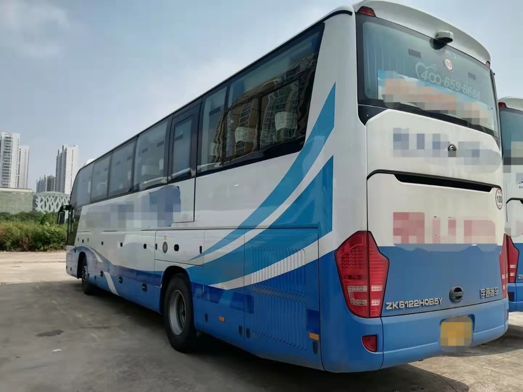 使用されたYutongバス コーチZK6122の電気スクール バス50 Seats Bus De Transport Public