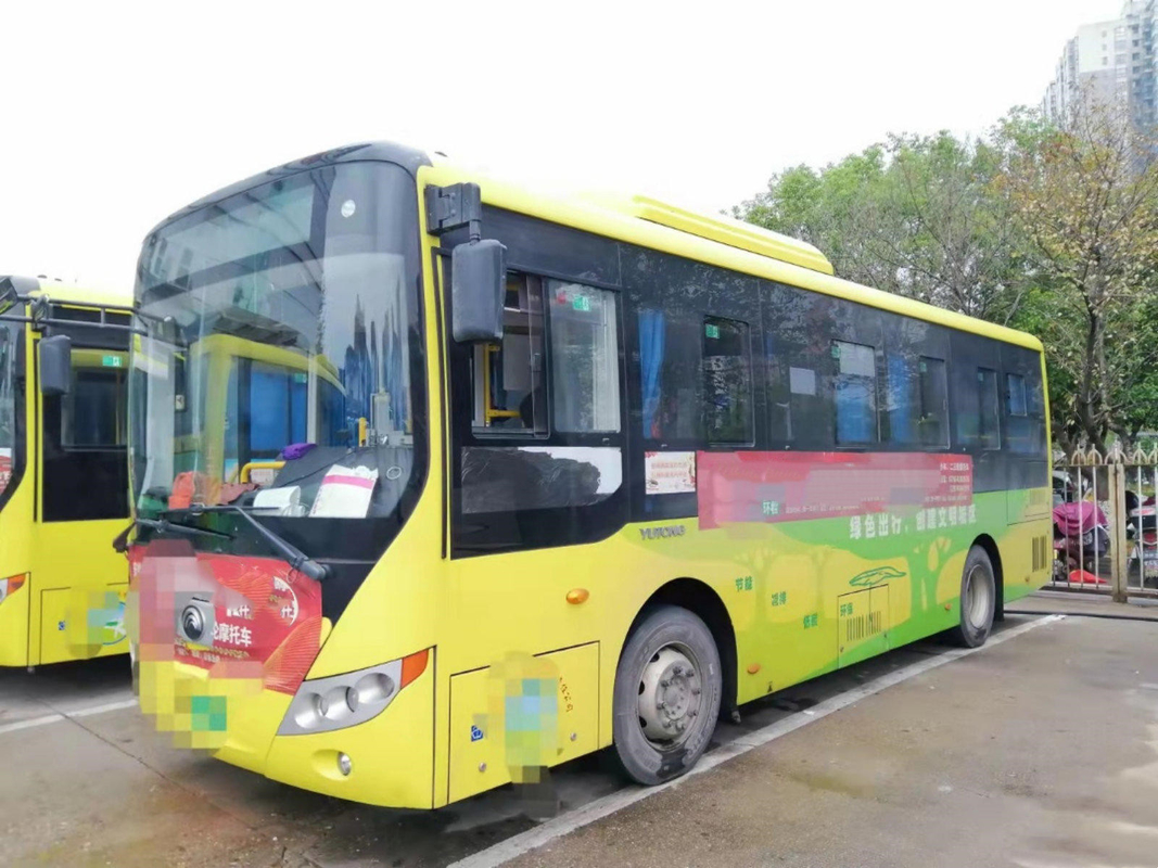 電気Yutong都市バスZK6815トヨタHiaceバス15 Seatersの代替エネルギーバスおよびコーチ ボルボ53の座席