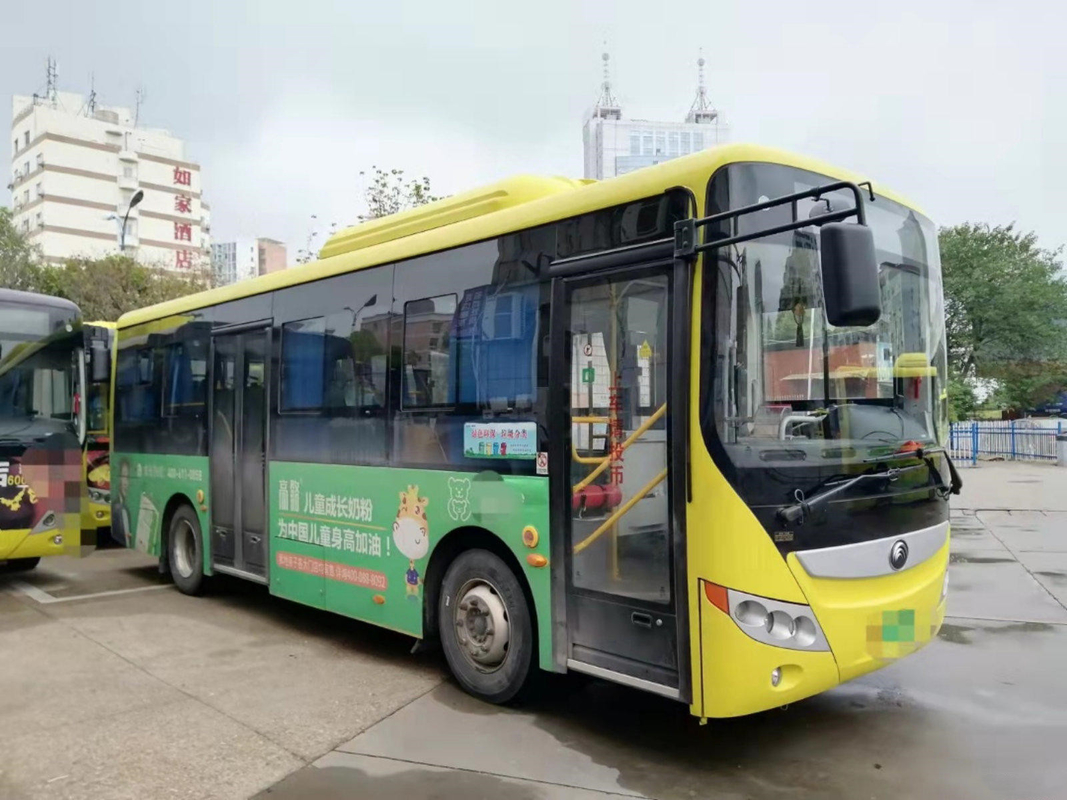 電気Yutong都市バスZK6815トヨタHiaceバス15 Seatersの代替エネルギーバスおよびコーチ ボルボ53の座席